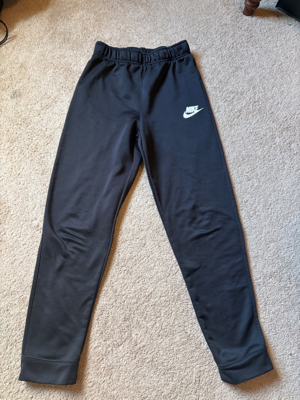 Nike Teen Black Fleece Jogger Pants